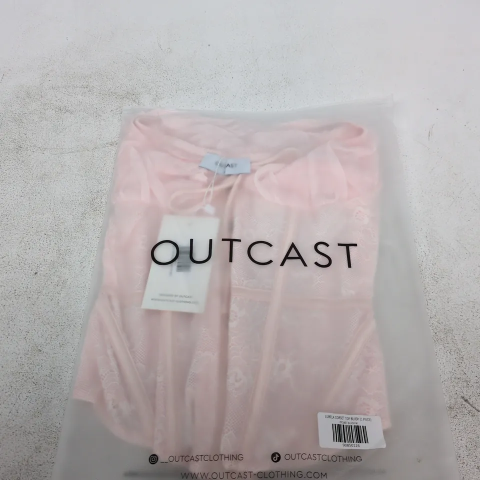 OUTCAST LUBELA CORSET TOP – BLUSH (1 PIECE)