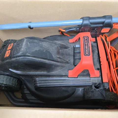 BLACK+DECKER 32CM ROTARY LAWNMOWER 