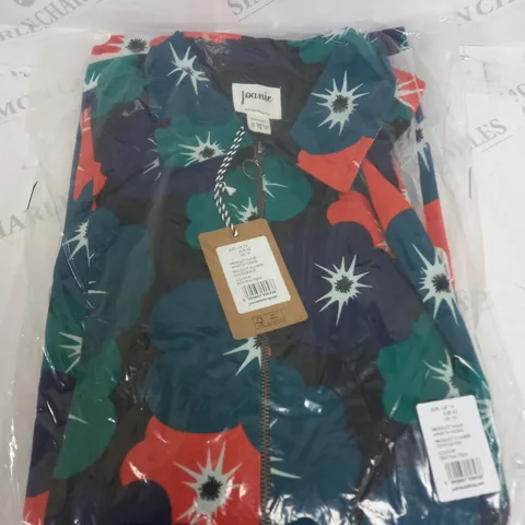 JOANIE MINETTA CORDUROY FLORAL PRINT JUMPSUIT - UK 14