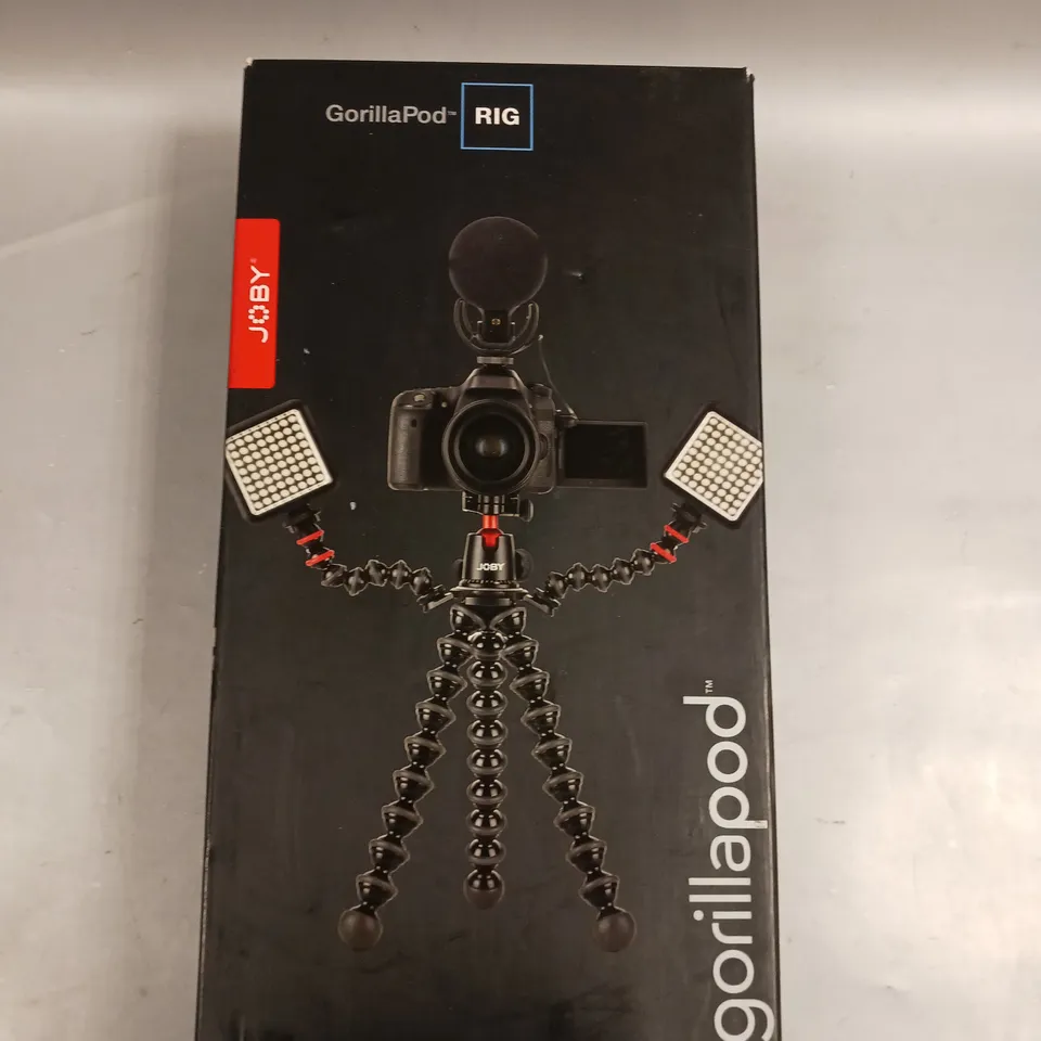 BOXED JOBY GORILLAPOD RIG PROFESSIONAL VIDEO KIT 