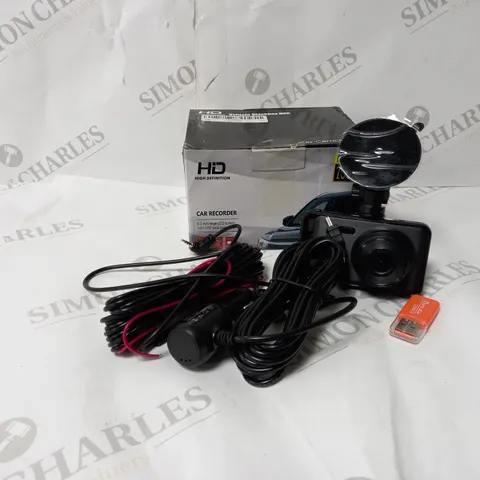 BOXED HD VEHICLE BLACKBOX DVR CAMCORDER
