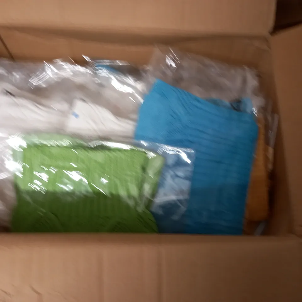 LOT OF APPROXIMATELY 40 AS NEW TIE NECK TOPS - SIZE UNSPECIFIED
