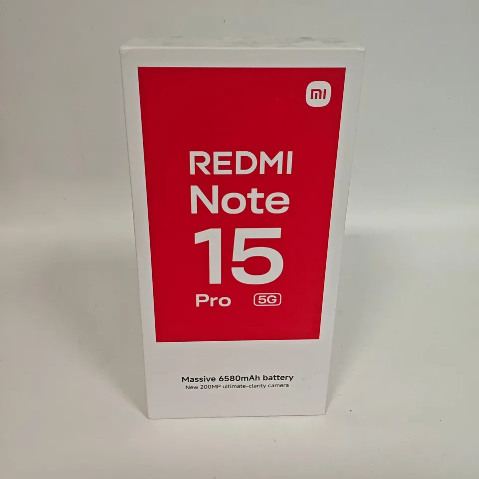 BOXED REDMI NOTE 15 PRO 5G 8/256GB IN BLACK