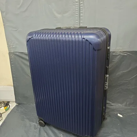 BOXED LIVING HOME NAVY SUITCASE 28"
