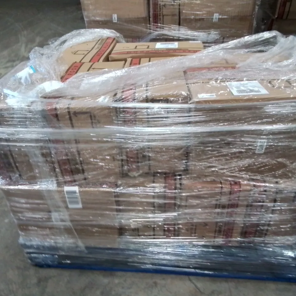 PALLET CONTAINING APPROXIMATELY 16 6-PACK BOXES OF BRAND NEW SUMMER THEMED BEACH TOWELS