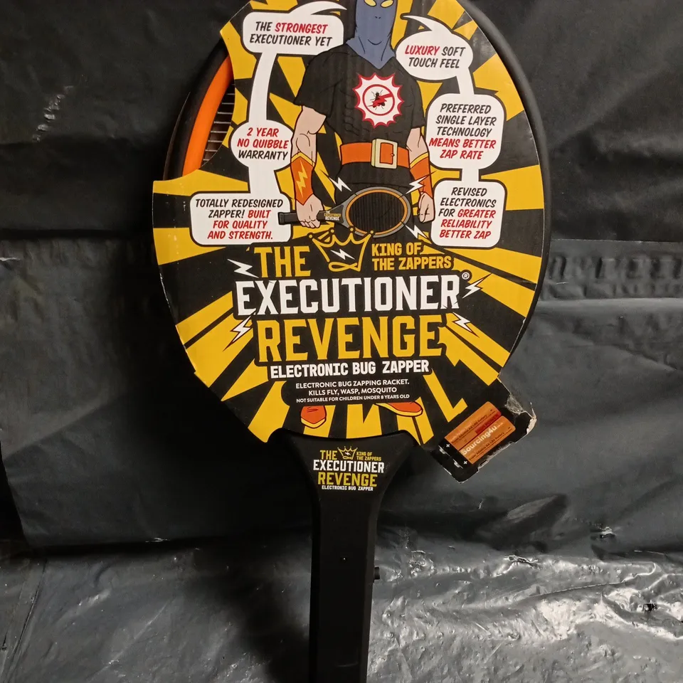 THE EXECUTIONER REVENGE ELECTRONIC BUG ZAPPER – HANDHELD