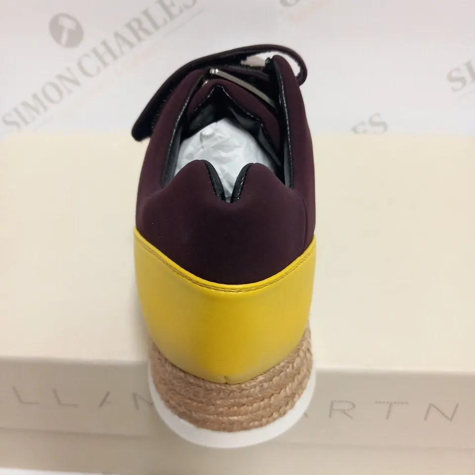BOXED PAIR OF STELLA MCCARTNEY SPORTS SHOW SIZE 36