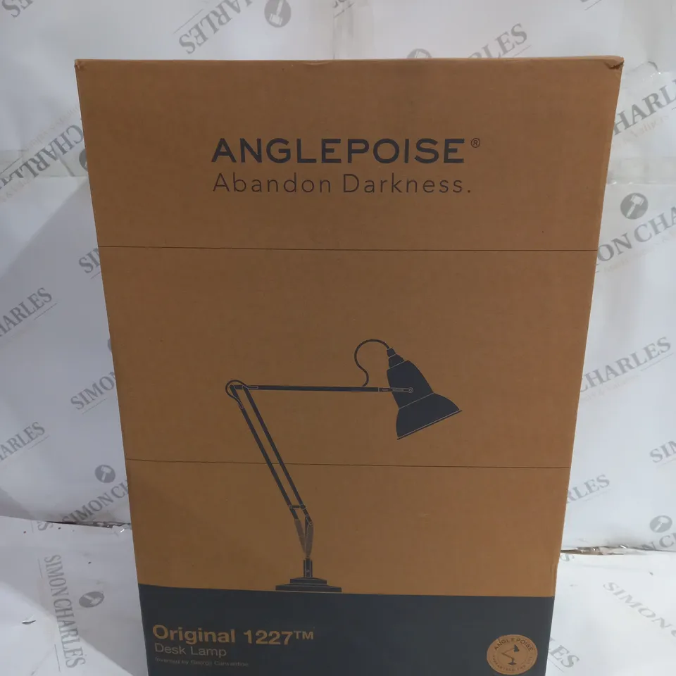 BOXED ANGLEPOISE ORIGINAL 1227 DESK LAMP IN INK BLUE
