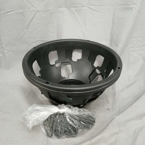 PAIR OF 15" LARGE EASY FILL HANGING BASKETS