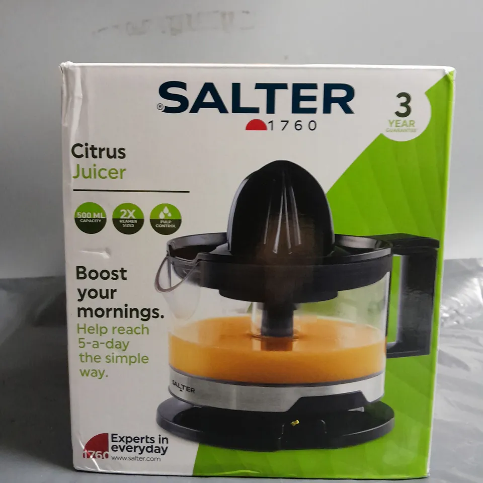 BOXED SALTER CITRUS JUICER 