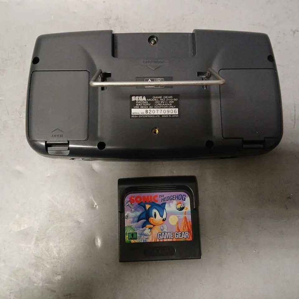 BOXED SEGA GAME GEAR 