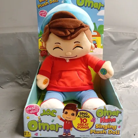 OMAR SINGING PLUSH DOLL