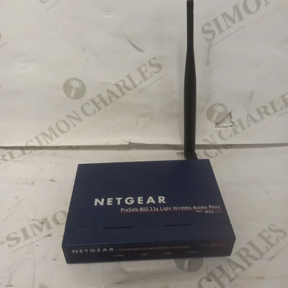 NETGEAR WGL102 PROSAFE 802.11G LIGHT WIRELESS ACCESS POINT 