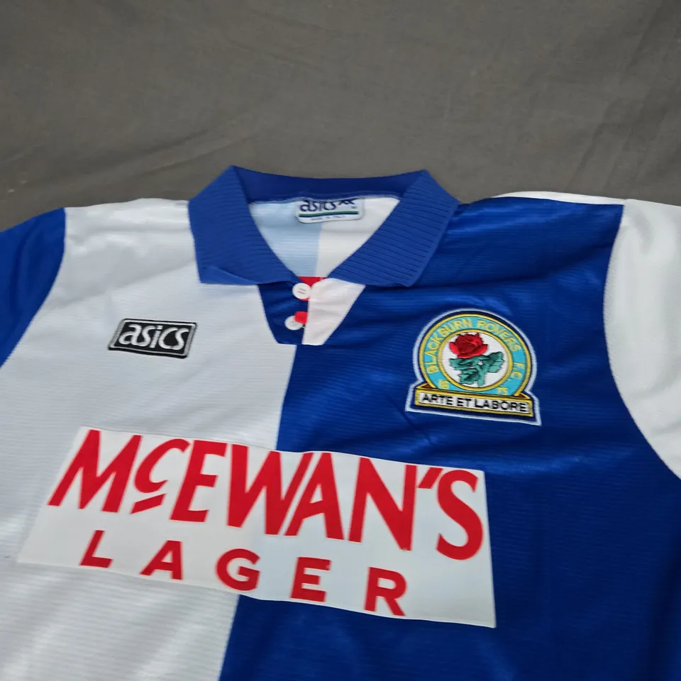 BLACKBURN ROVERS RETRO JERSEY SIZE M