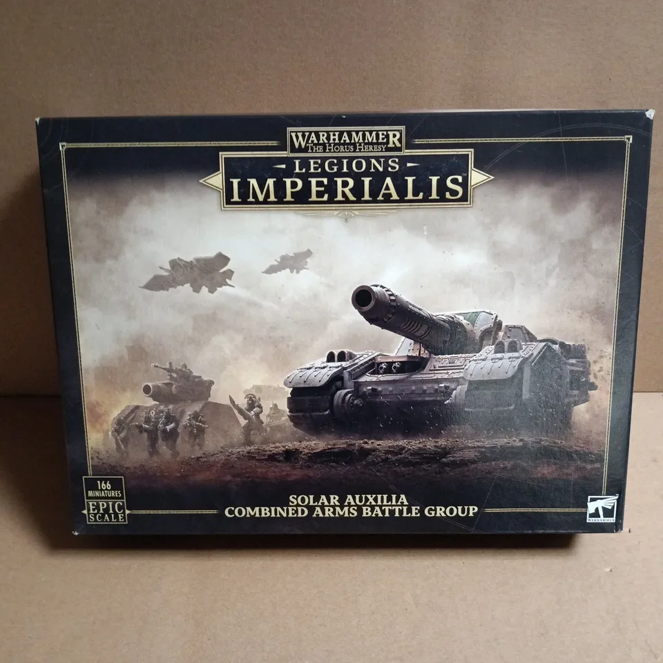 WARHAMMER 40,000 LEGIONS IMPERIALIS SOLAR AUXILIA COMBINED ARMS BATTLE GROUP BOXED SET (166 EPIC-SCALE MINIATURES)