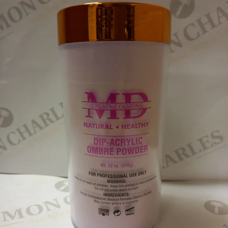 MD CREATIVE DESIGNS DIP-ACRYLIC OMBRE POWDER 616G