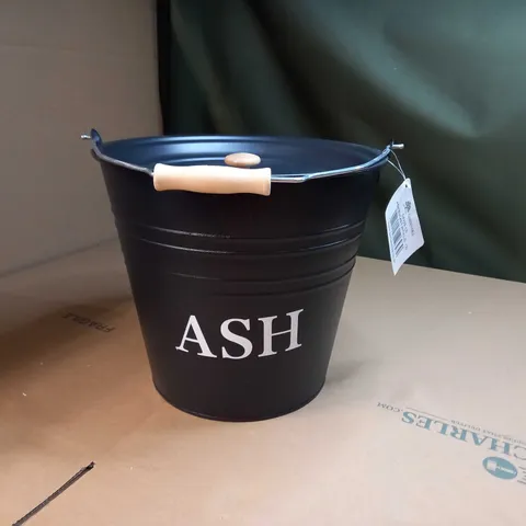 DESIGNER 12L ASH BUCKET WITH LID