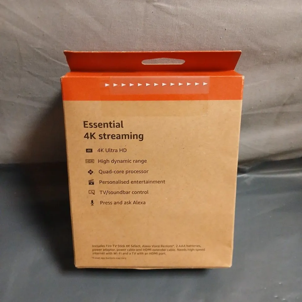 SEALED AMAZON FIRE TV STICK 4K SELECT 8GB WI-FI 5