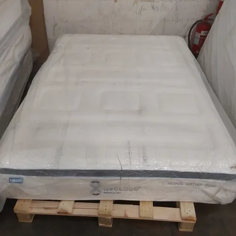 QUALITY BAGGED NICHELI CLOUD ORTHO 2000 4'6 DOUBLE MATTRESS