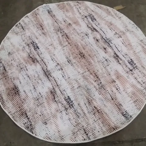 CHILAI HOME POLYESTER CIRCULAR AREA RUG