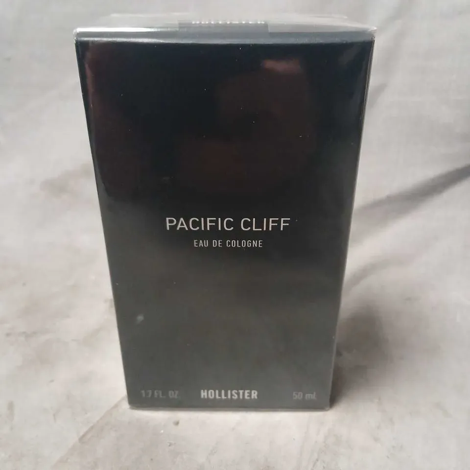 BOXED AND SEALED PACIFIC CLIFF EAU DE COLOGNE HOLLISTER 50ML