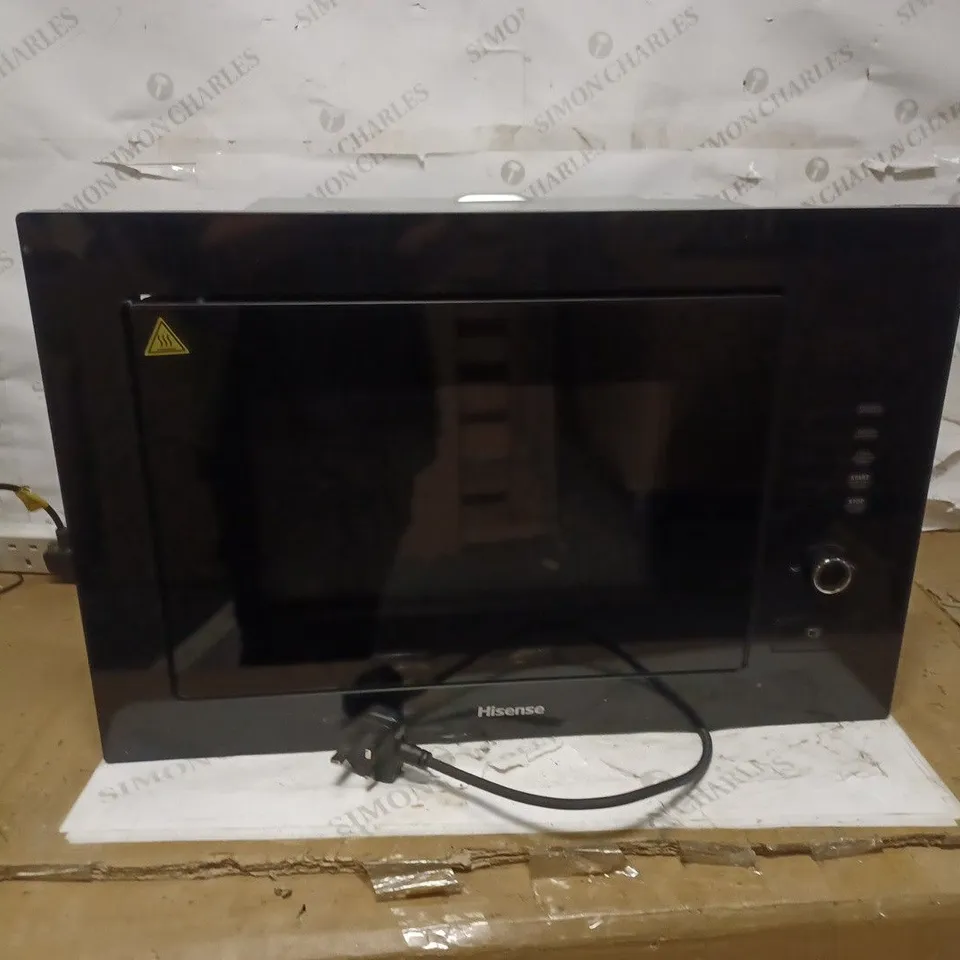HISENSE INTEGRATED MICROWAVE OVEN WITH GRILL HB25MOBX7GUK RRP £219