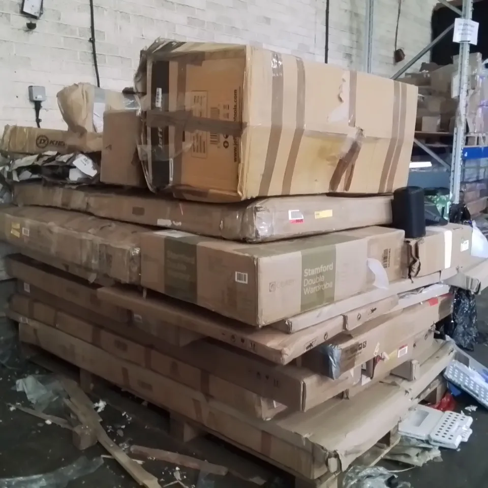 PALLET OF INCOMPLETE FURNITURE SETS
