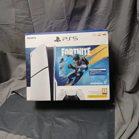 SONY PLAYSTATION 5 CONSOLE WITH FORTNITE BUNDLE – DISC VERSION (1TB)