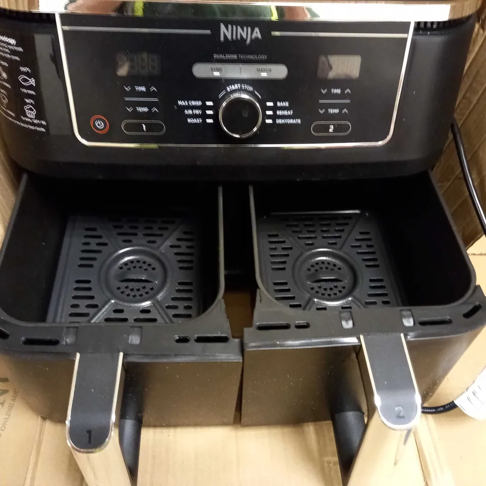 NINJA BLACK DOUBLE AIRFRYER