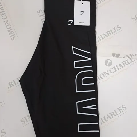GYMSHARK COTTON GRAPHIC LEGGINGS SIZE S