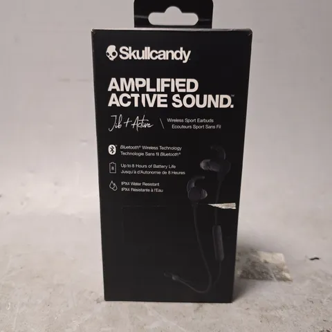 BOXED SKULL CANDY JIB + ACTIVE WIRELESS SPORT EARBUDS