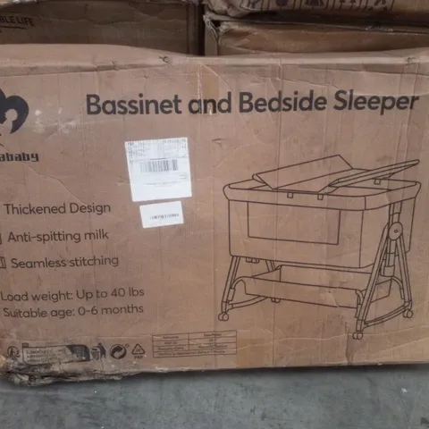 BOXED BELLABABY BASSINET AND BEDSIDE SLEEPER