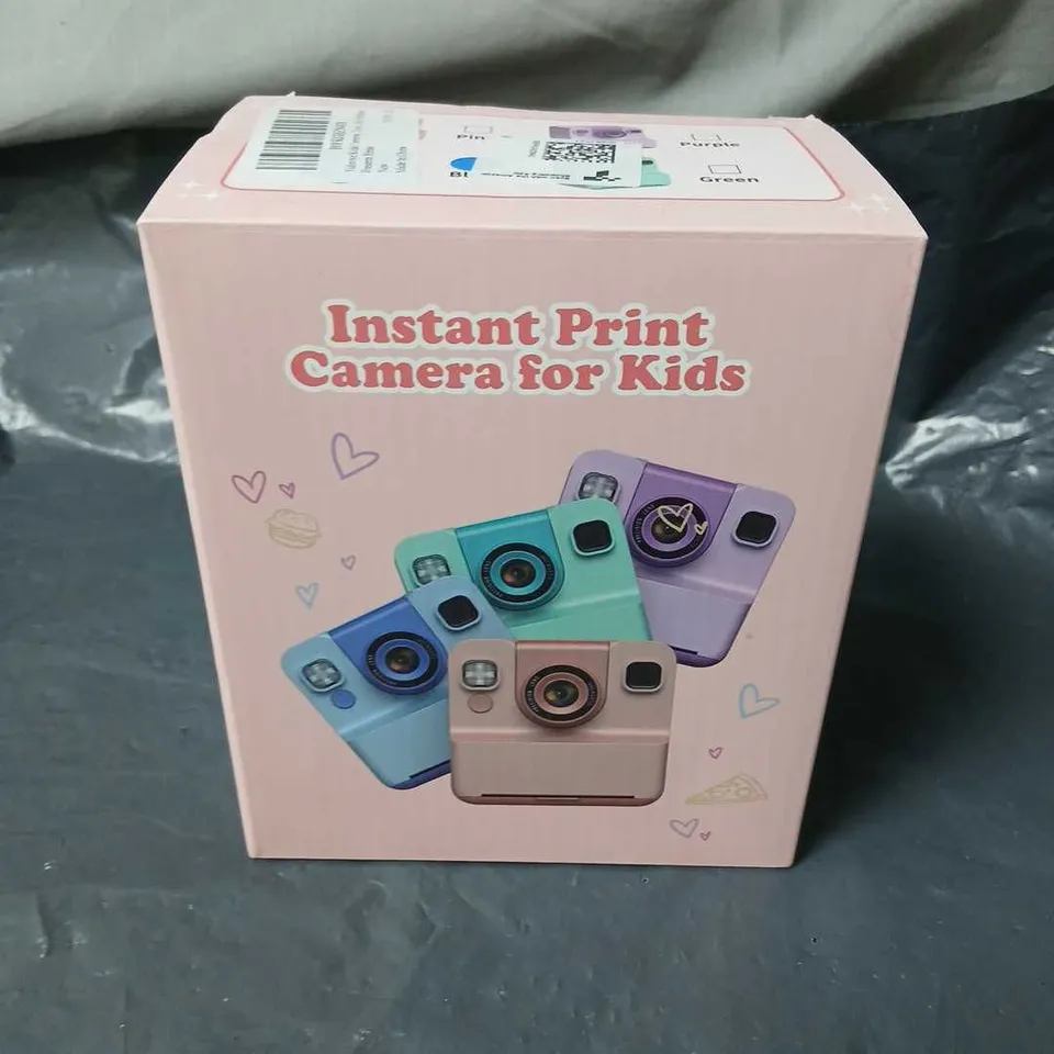 INSTANT PRINT CAMERA FOR KIDS – TOY, BOXED