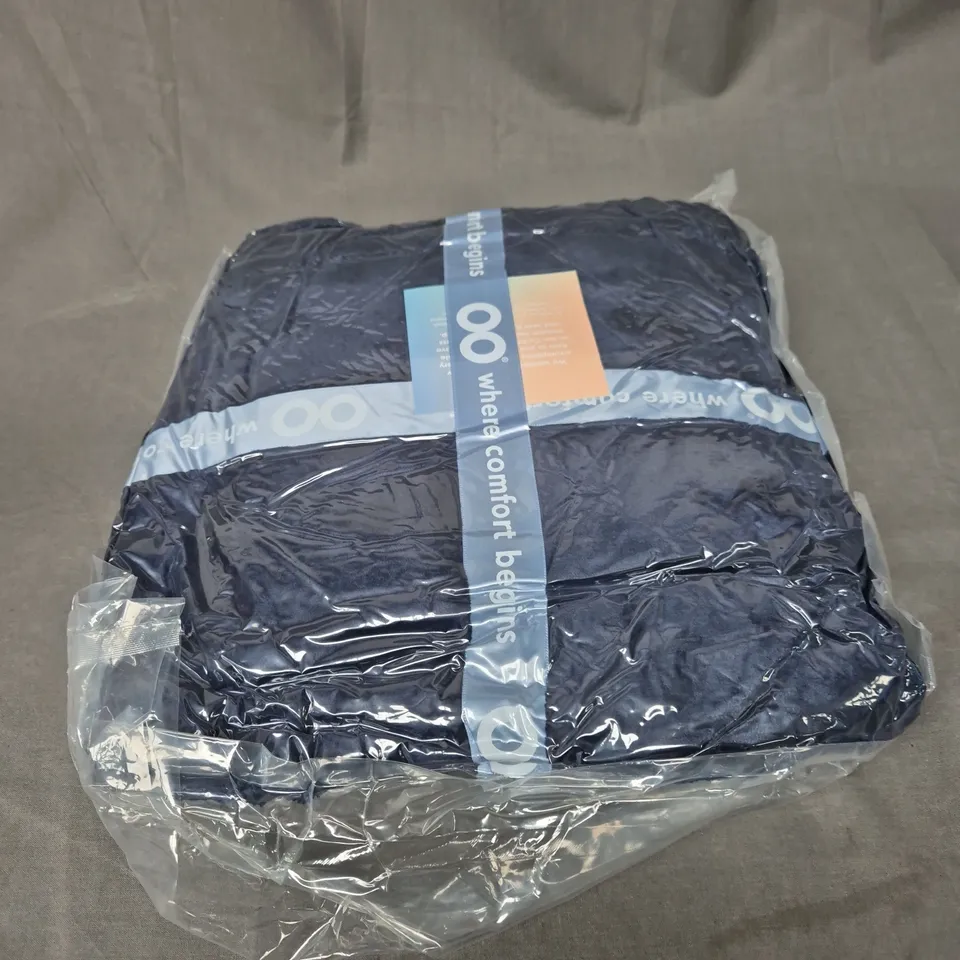 SEALED OODIE ADULT OVERSIZED HOODED BLANKET - NAVY