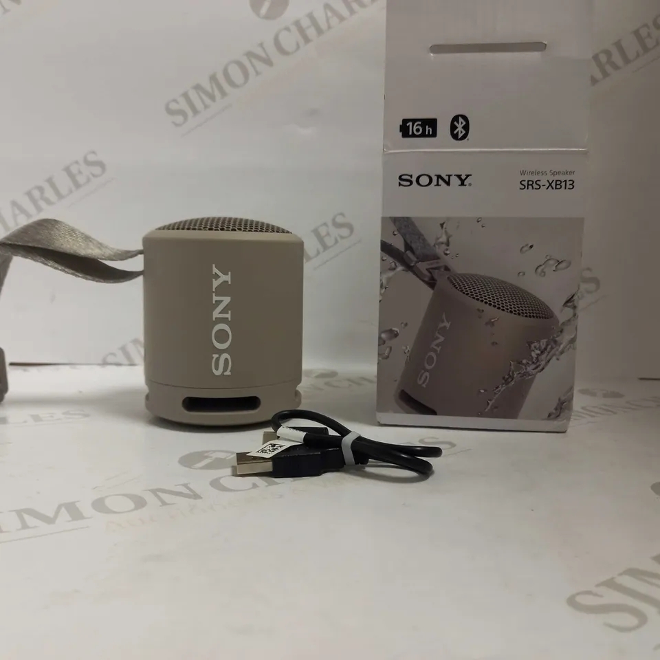 SONY WIRELESS SPEAKER SRS-XB13