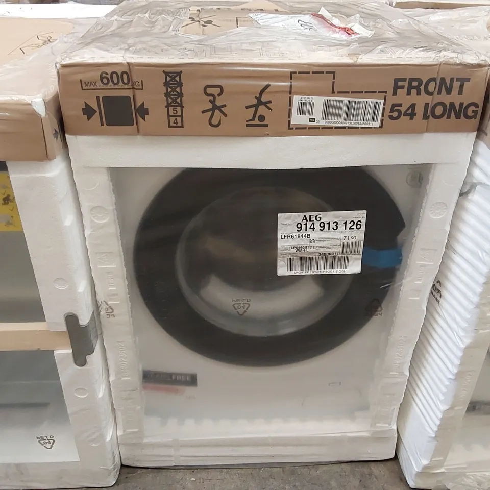 AEG PROSENSE TECHNOLOGY 8KG WASHING MACHINE WITH 1400 RPM - WHITE - A RATED Model LFR61844B RRP £542
