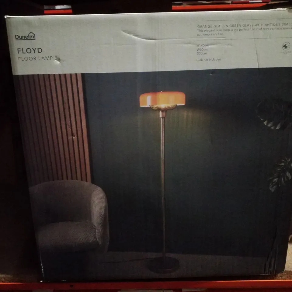 BOXED DUNELM FLOYD FLOOR LAMP