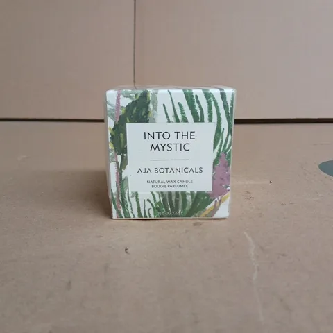 AJA Botanicals Into The Mystic Natural Wax Candle – 50g (boxed)