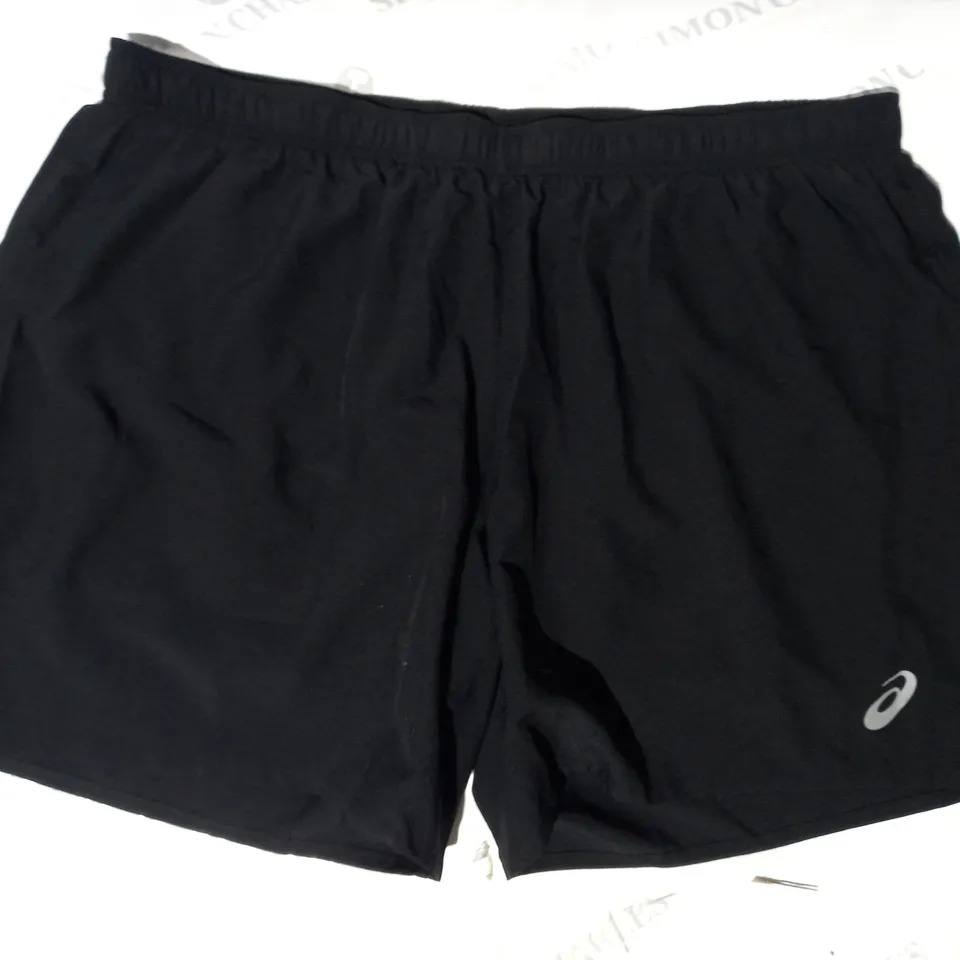 ASICS CORE 2-IN-1 PERFORMANCE SHORTS IN BLACK SIZE 2XL