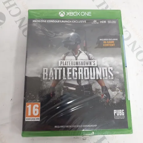 X BOX ONE PLAYERUNKNOWN'S BATTLEGROUNDS