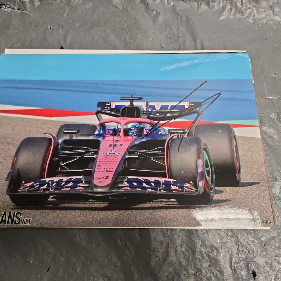 AUTOGRAPHED RACING POSTERS – SIGNED CAR PRINTS (SET OF MULTIPLE)