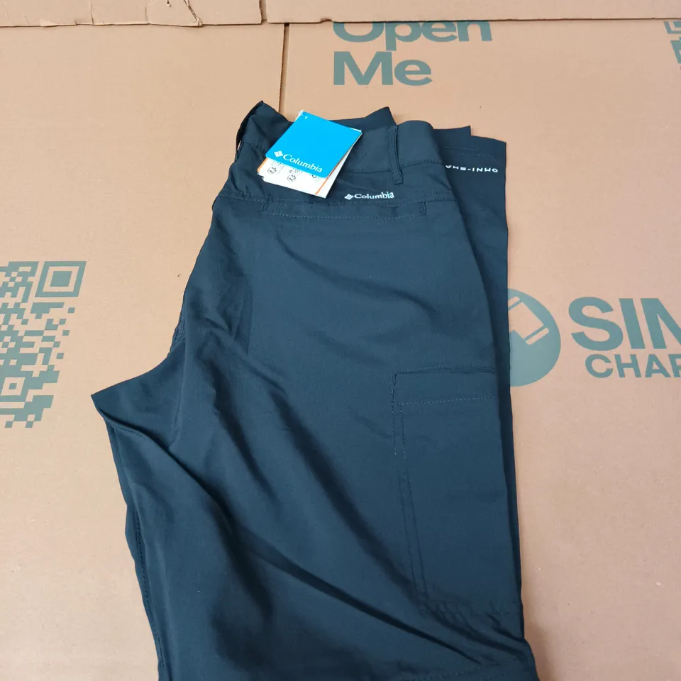 COLUMBIA SILVER RIDGE UTILITY CONVERTIBLE PANT – WOMEN'S NAVY, UK 10 