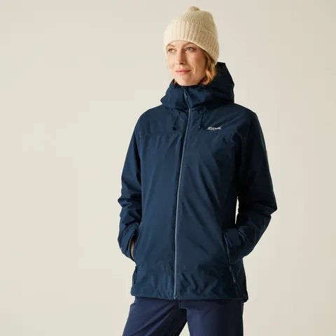 BRAND NEW REGATTA WOMEN'S WENTWOOD 3-IN-1 JACKET IN NAVY BLUE SIZE UK 26