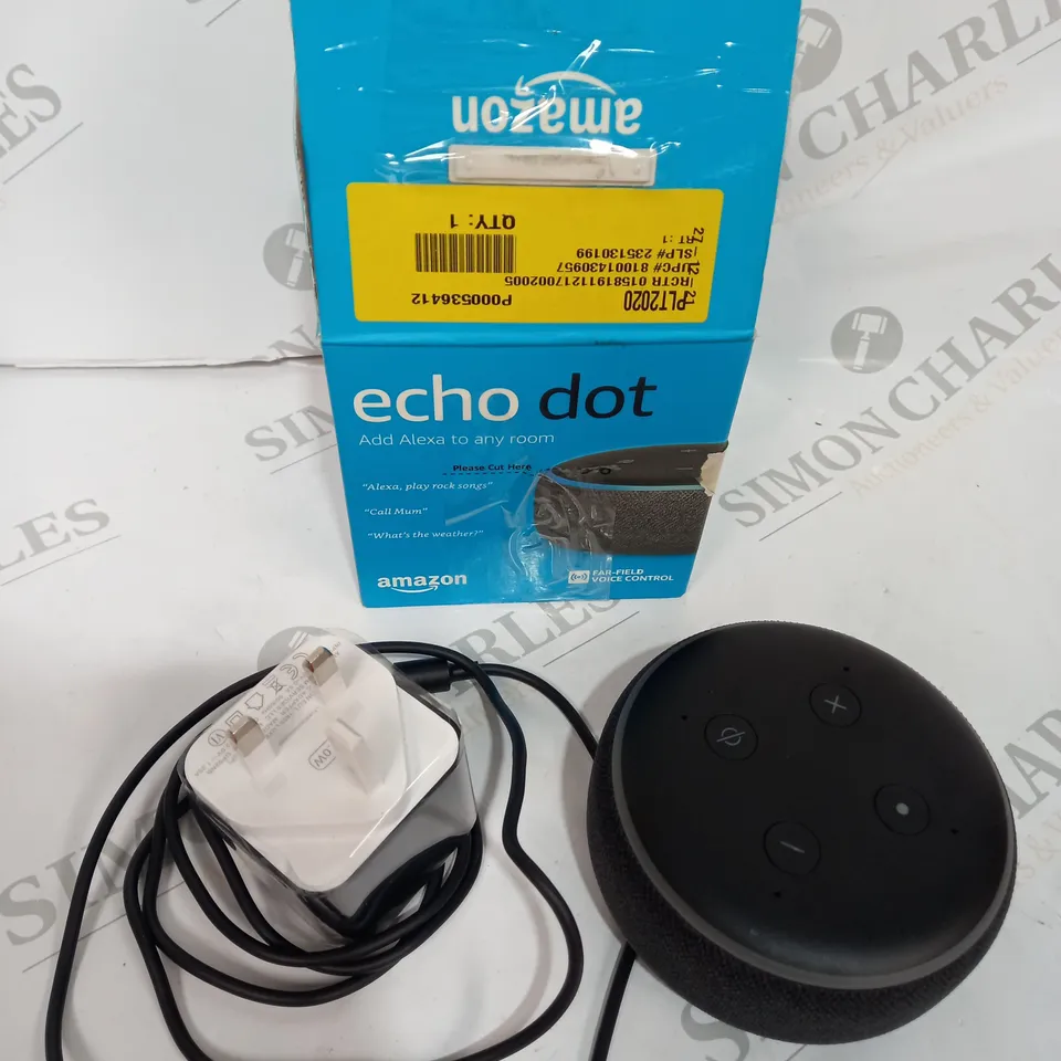 BOXED AMAZON ECHO DOT SPEAKER