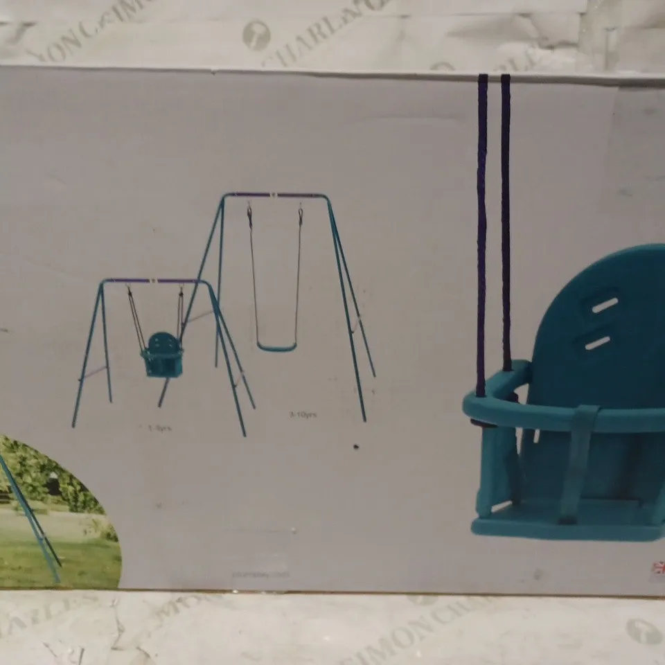 PLUM 2 IN 1 SWING SET RRP £99.99