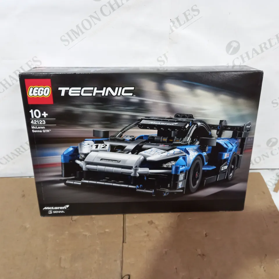 LEGO TECHNIC MCLAREN SENNA GTR TOY CAR 42123 RRP £44.99