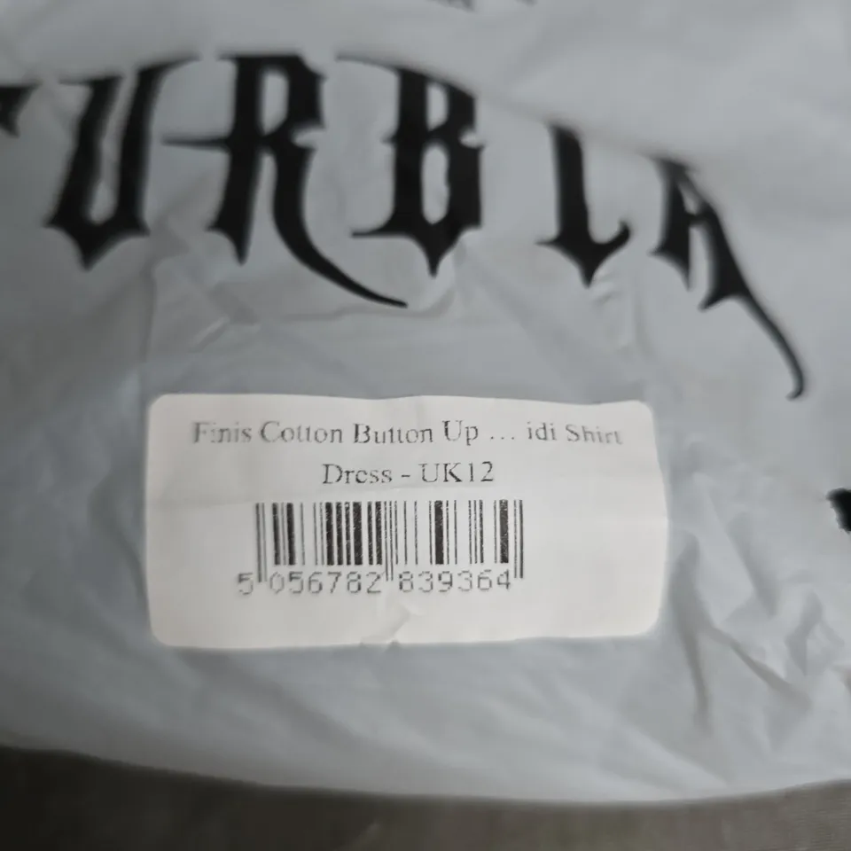 BAGGED DISTURBIA DRESS – UK 12