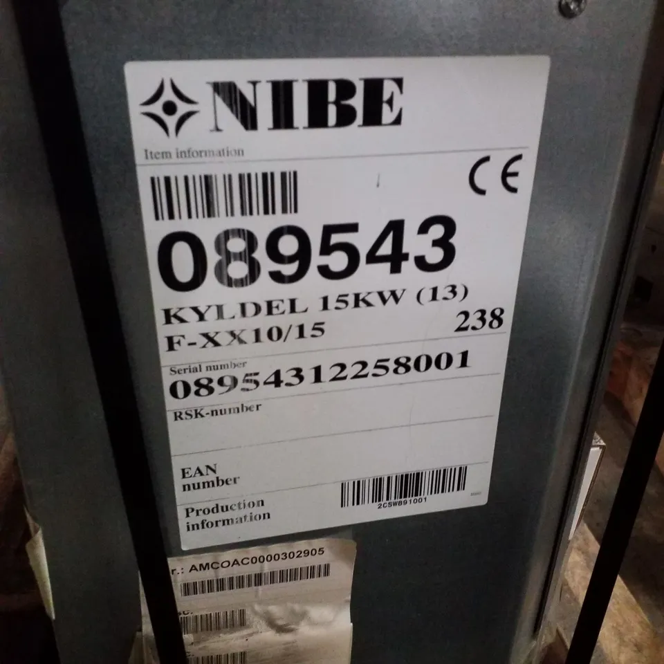 NIBE KYLDEL 15KW (13) F-XX10/15 REFRIGERATOR COMPARTMENT