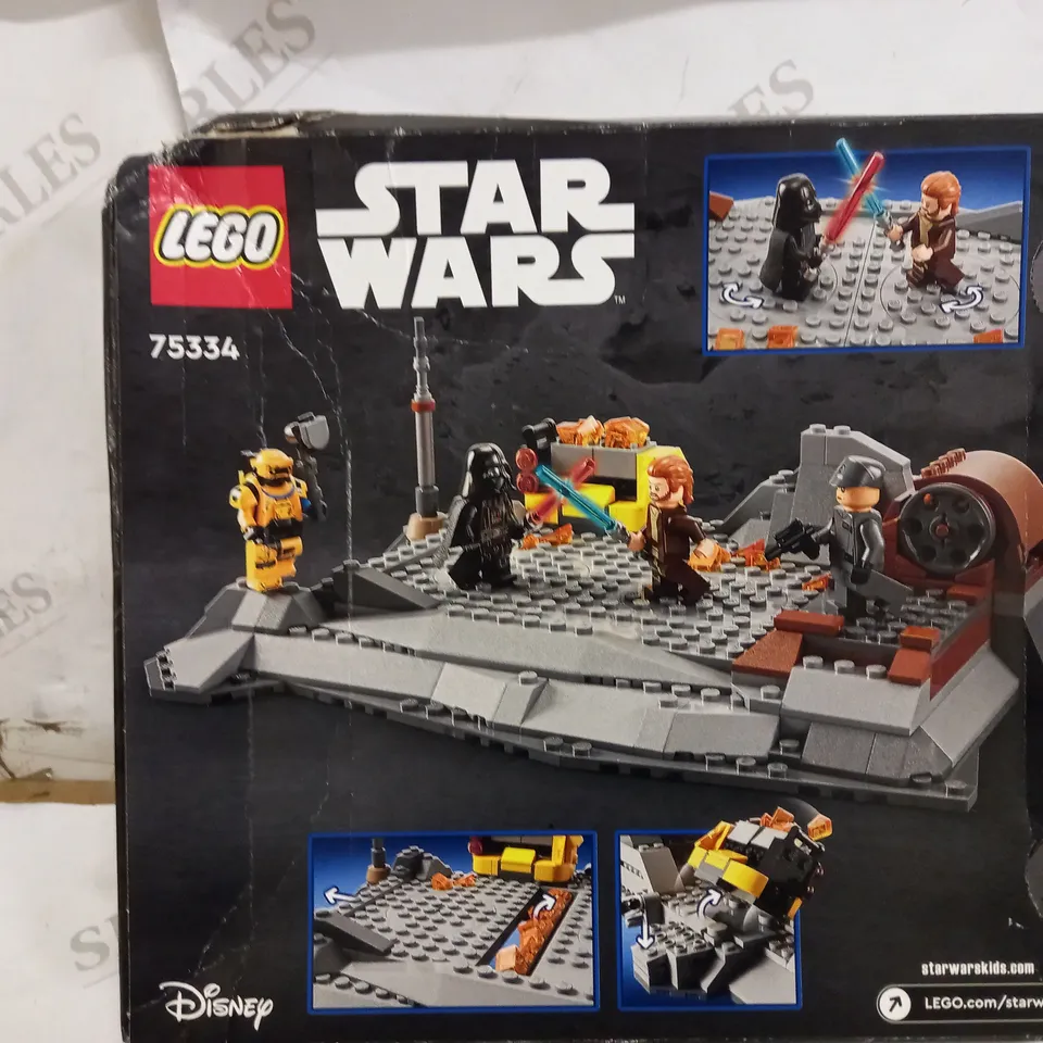 LEGO STAR WARS 75334 OBI-WAN KENOBI VS. DARTH VADER RRP £45