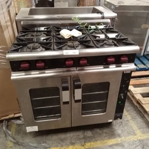 COMMERCIAL 6-BURNER GAS OVEN